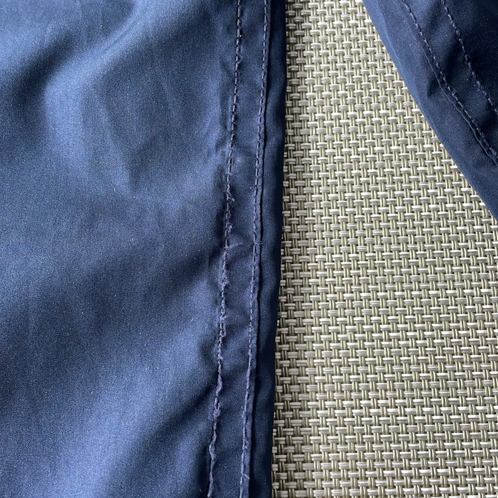 EUC - GAP KIDS windbreaker raincoat navy blue size XS - Picture 9 of 12